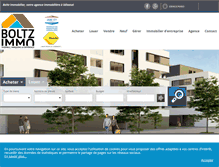 Tablet Screenshot of boltz-immo.fr